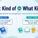 What Kind of vs What Kinds of difference with simple grammar examples for one type and many types