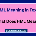 HML meaning in text explained with examples of Hit My Line and Hate My Life