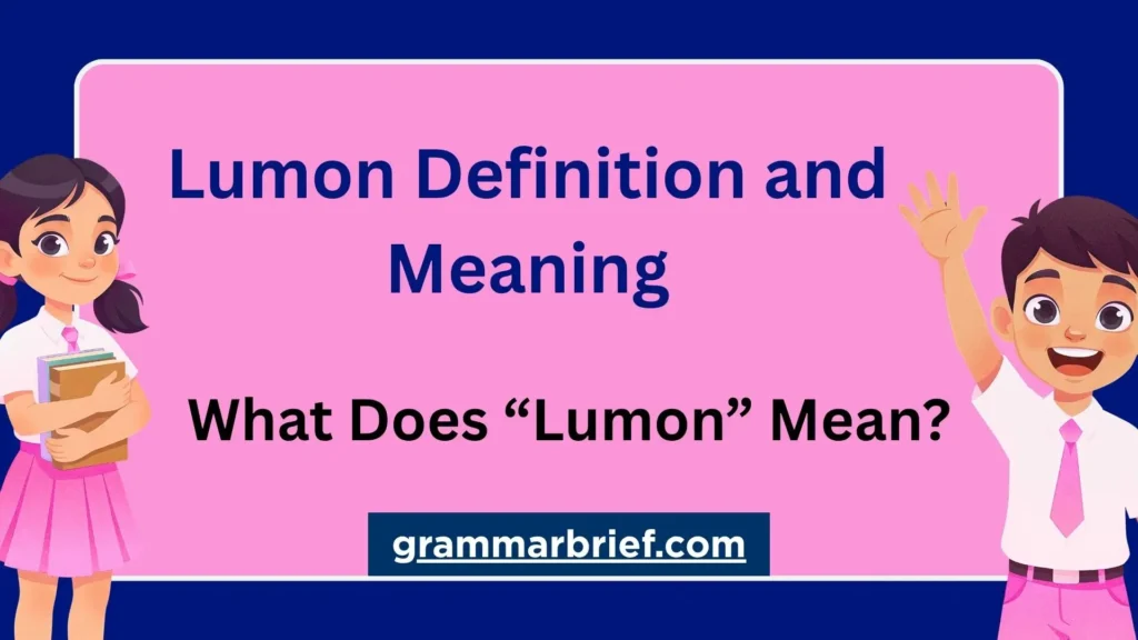 Lumon definition and meaning in Severance