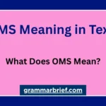 OMS meaning in text explained with On My Soul and Oh My Stars
