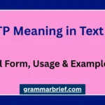 TP Meaning in Text: Full Form, Usage & Examples