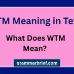 WTM meaning in text explained with What’s the Move and What’s the Matter
