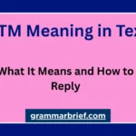 ATM meaning in text messages and examples of how to reply