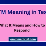 DTM meaning in text explained with cartoon students