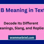 HB meaning in text explained with different meanings, slang, and replies