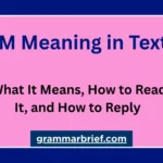 HM meaning in text and how to understand the message