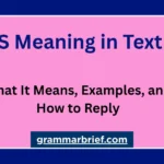 RS meaning in text with examples and how to reply