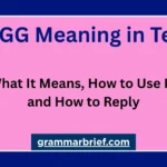 WYGG meaning in text and what WYGG means in chat