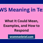 YWS meaning in text with possible definitions, texting examples, and ways to respond